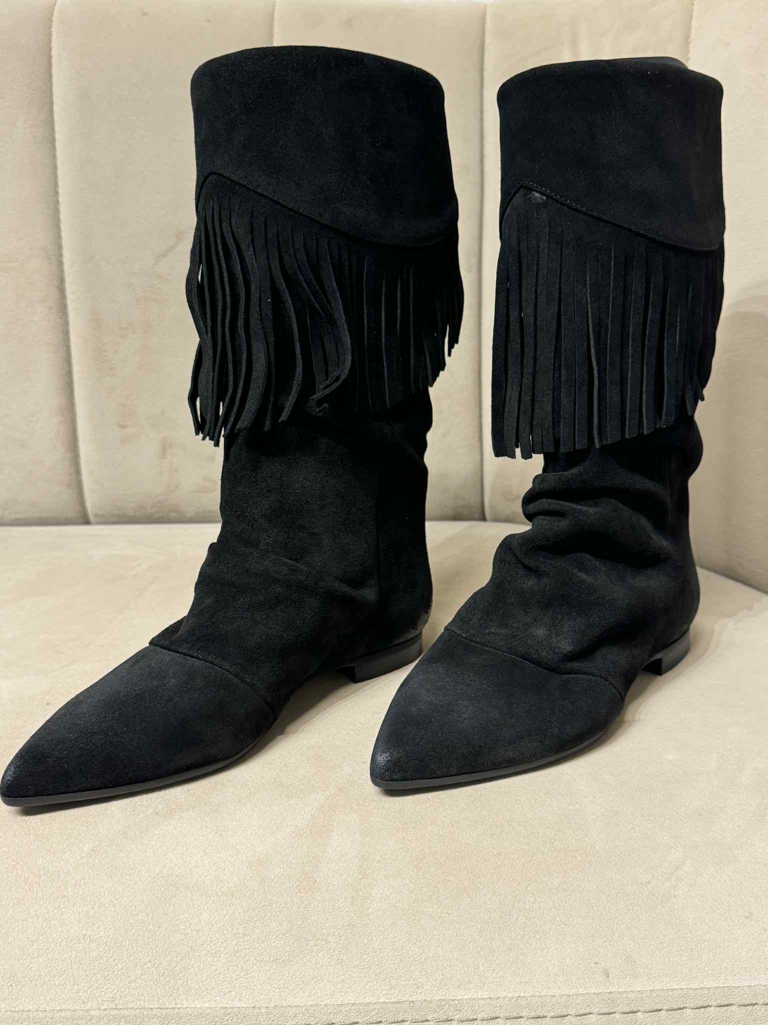 Kaia Suede Nero (black)