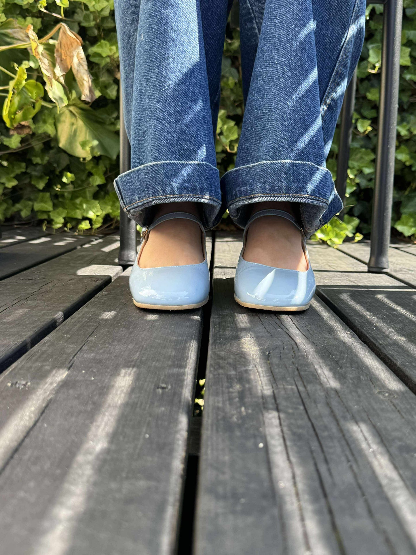 Lyon Slingback - Sky