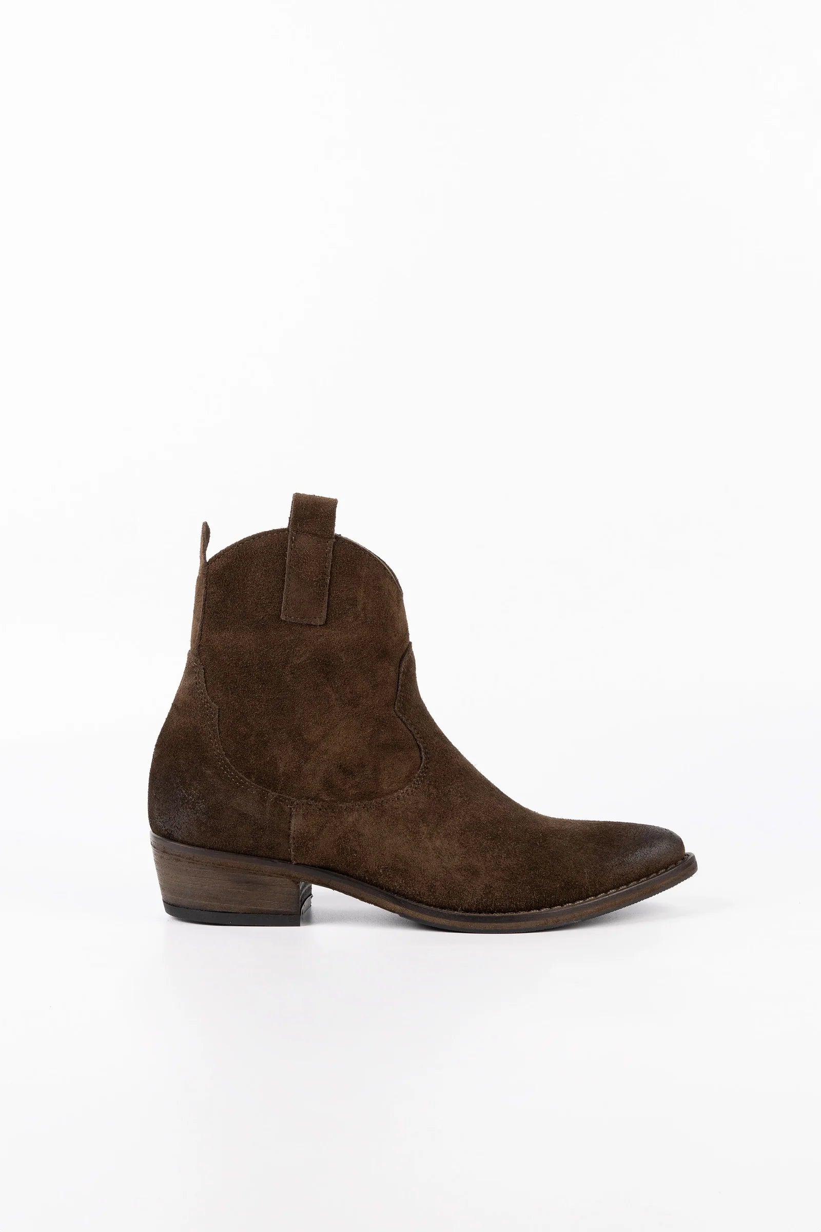 Hannah Suede Whisky Boot