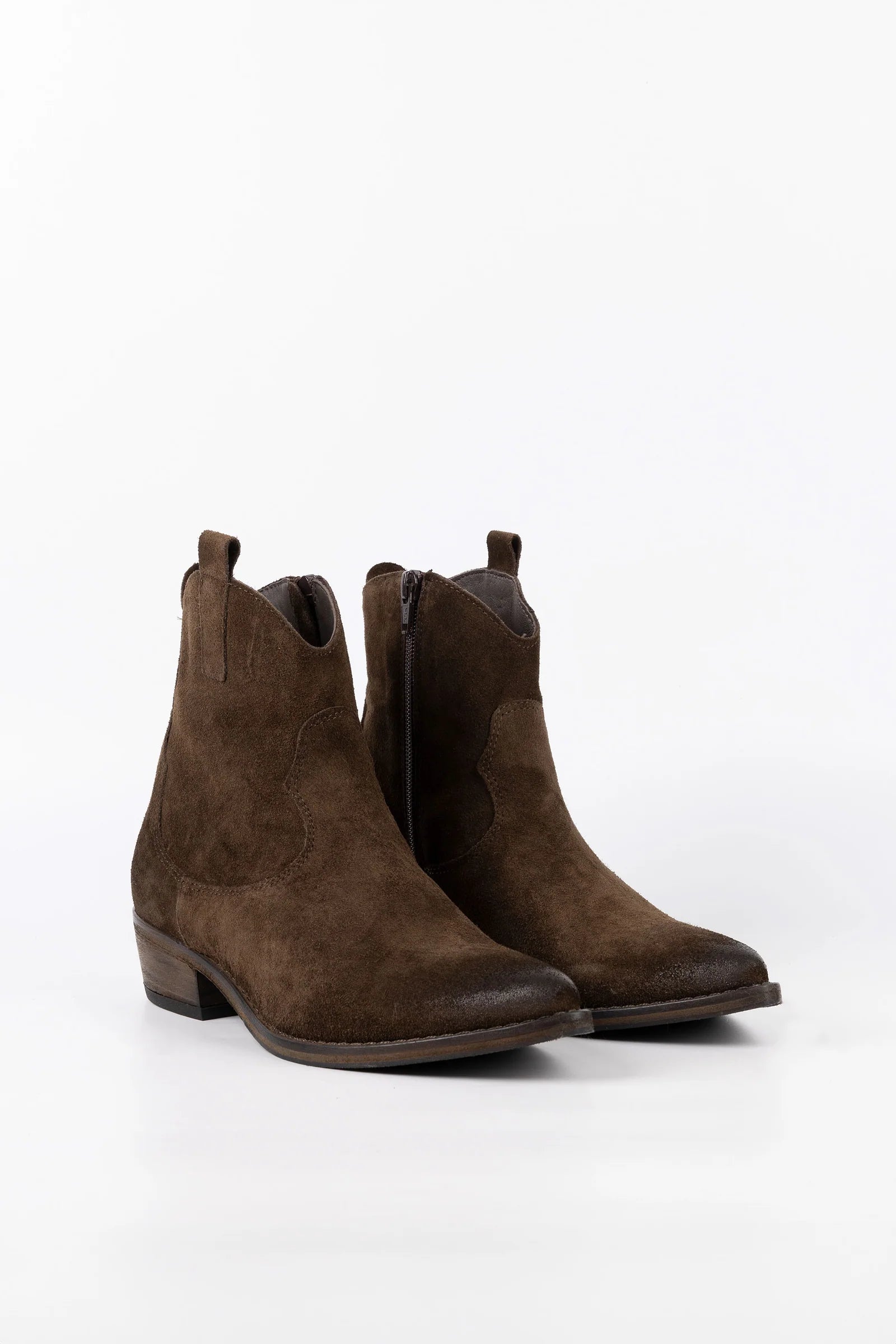 Hannah Suede Whisky Boot