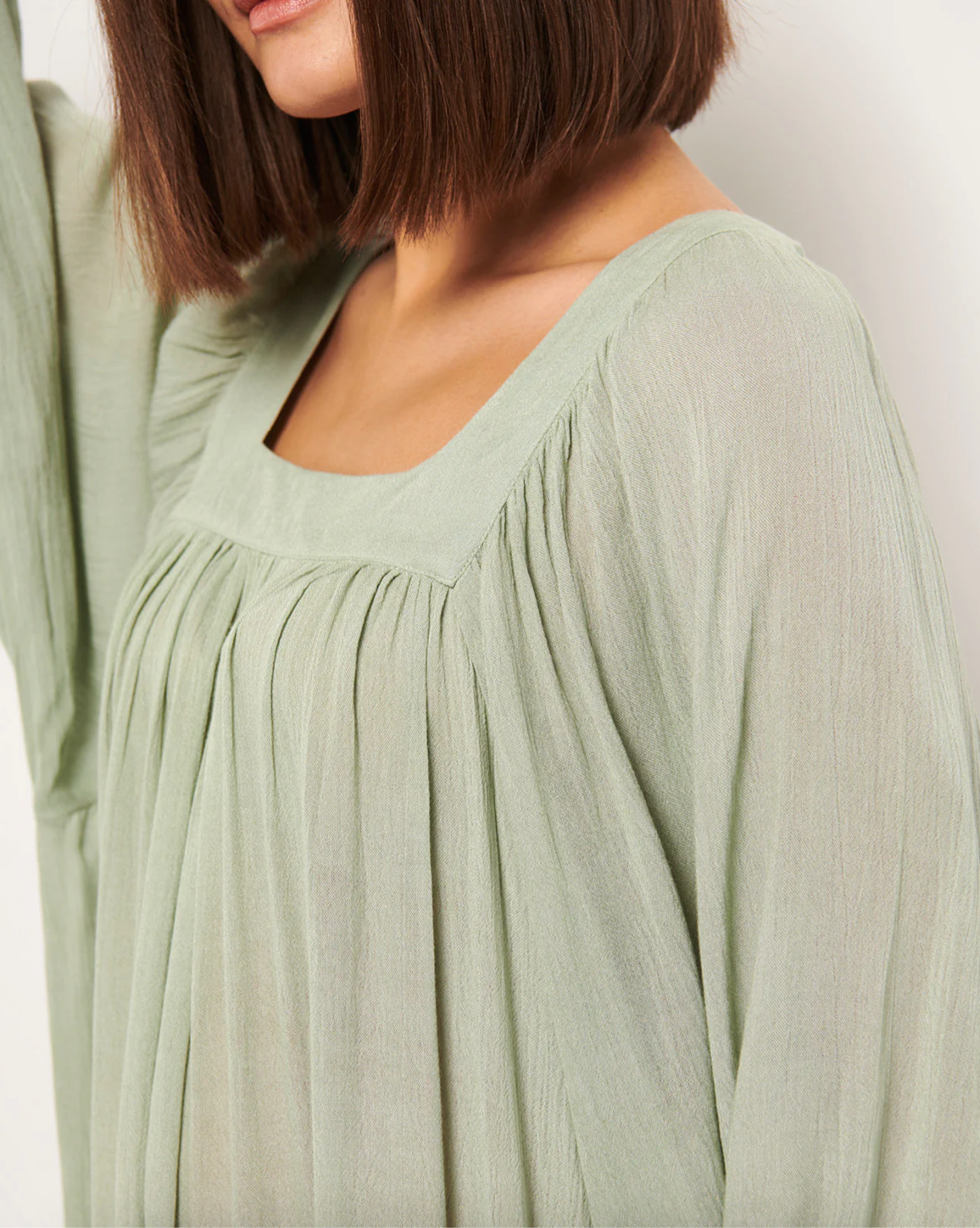Saga Dress - Mint Green