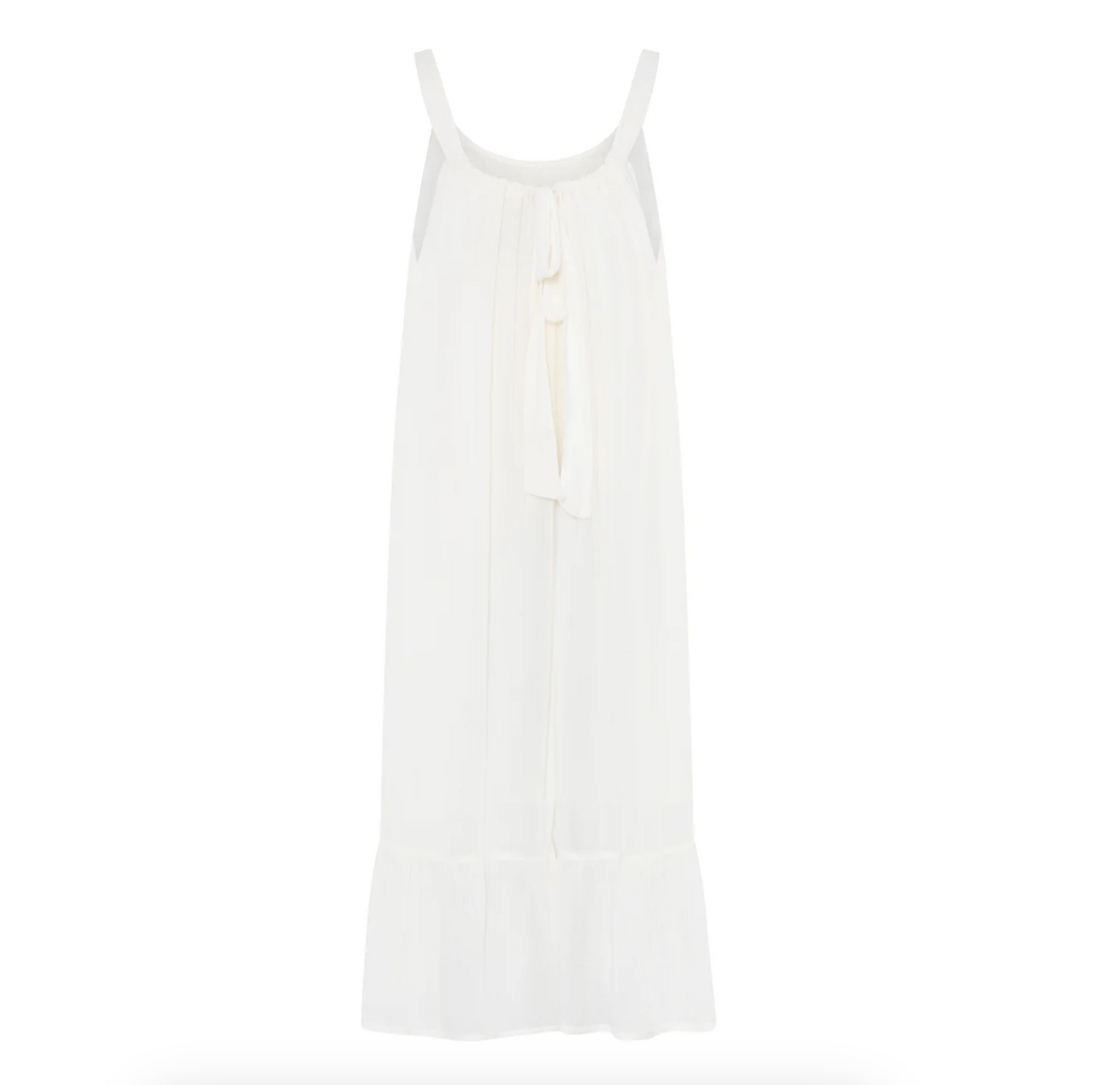 Line Dress - White