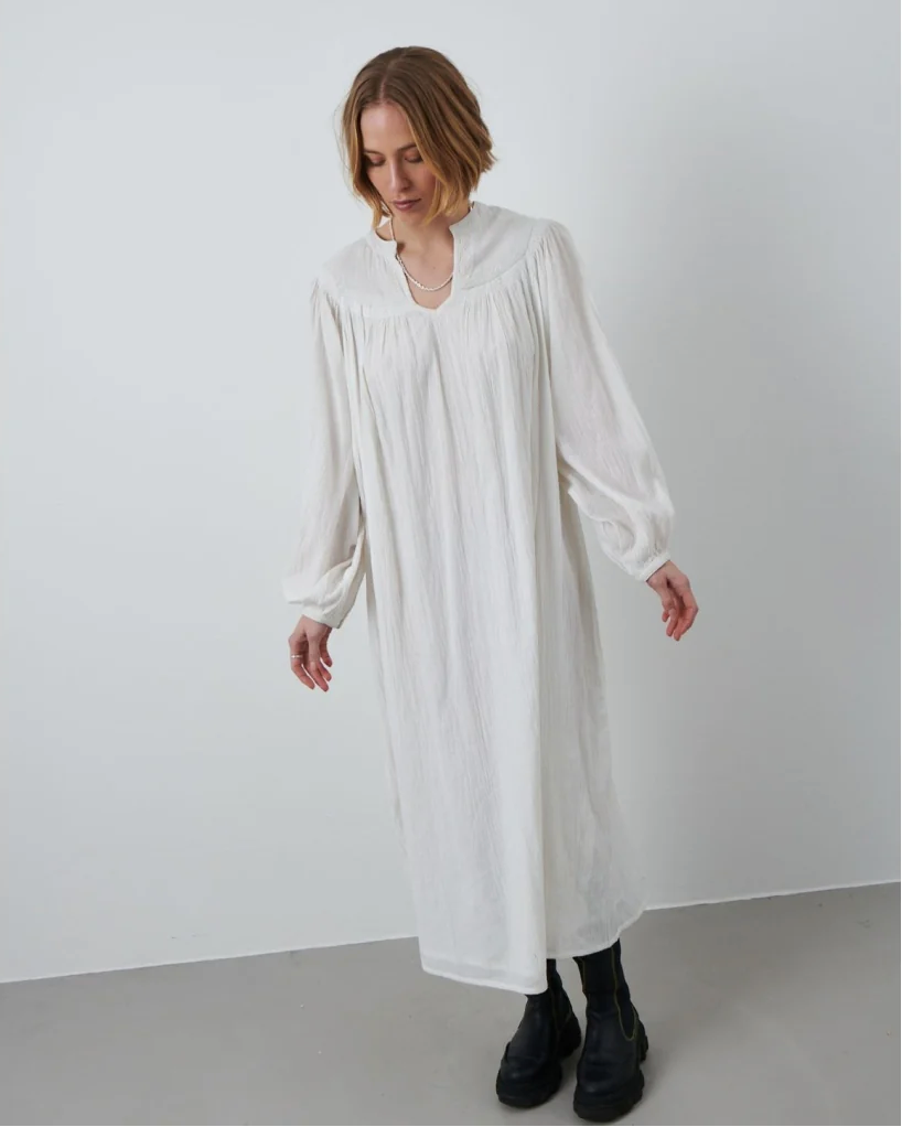 Astrid Dress - White