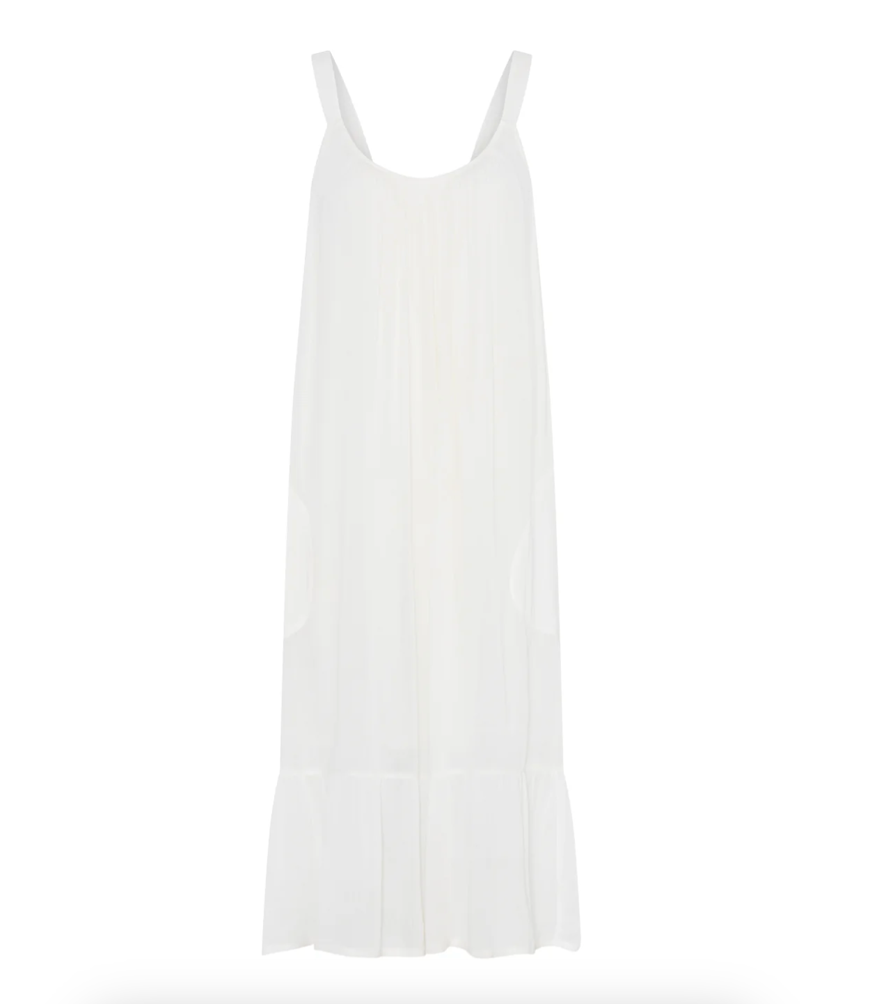 Line Dress - White