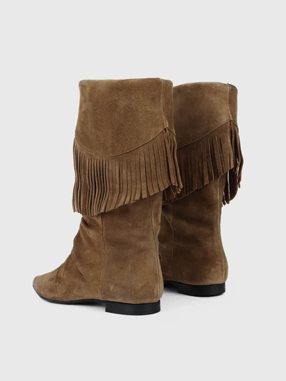 Kaia Suede Cognac