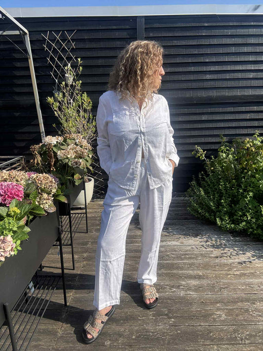 Jannie pants, Offwhite