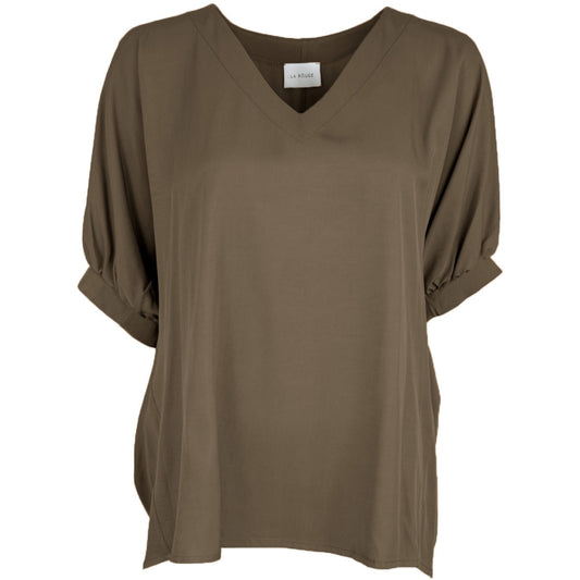 Rasmine Blouse Army