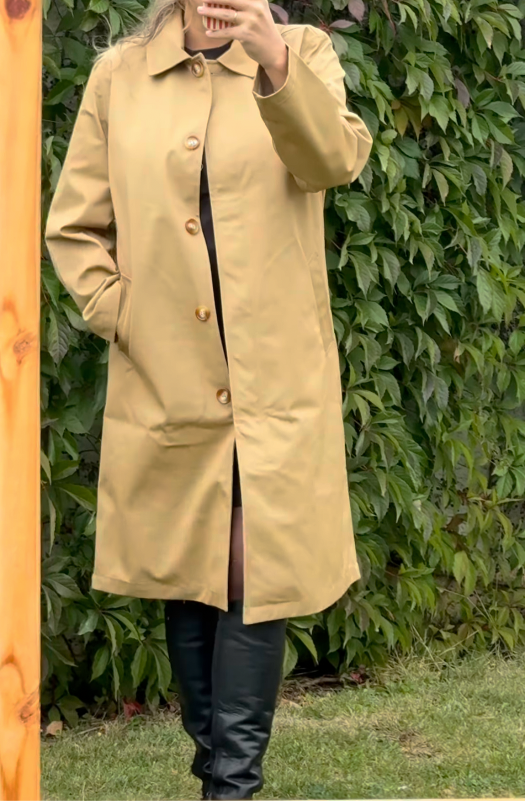 Pallto Teddy Trench