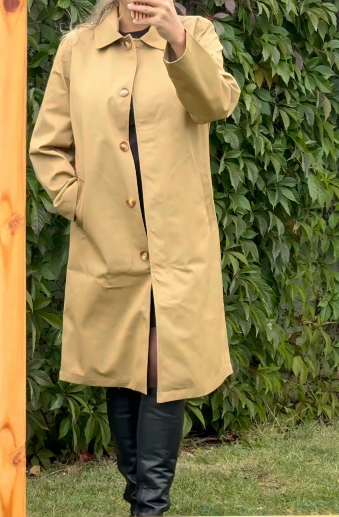 Pallto Teddy Trench