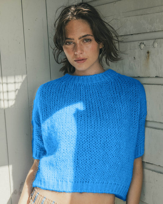 Sally Knit - Electric Blue