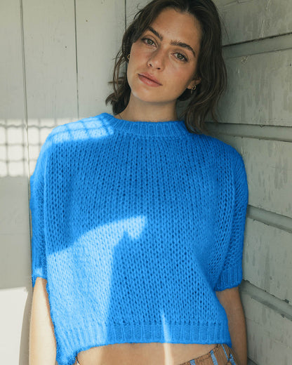 Sally Knit - Electric Blue