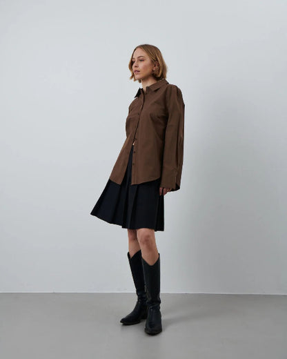 Anna Shirt - Brown