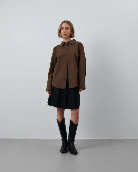 Anna Shirt - Brown