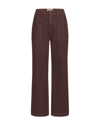 Lilly Pants Dark brown