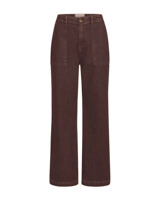 Lilly Pants Dark brown