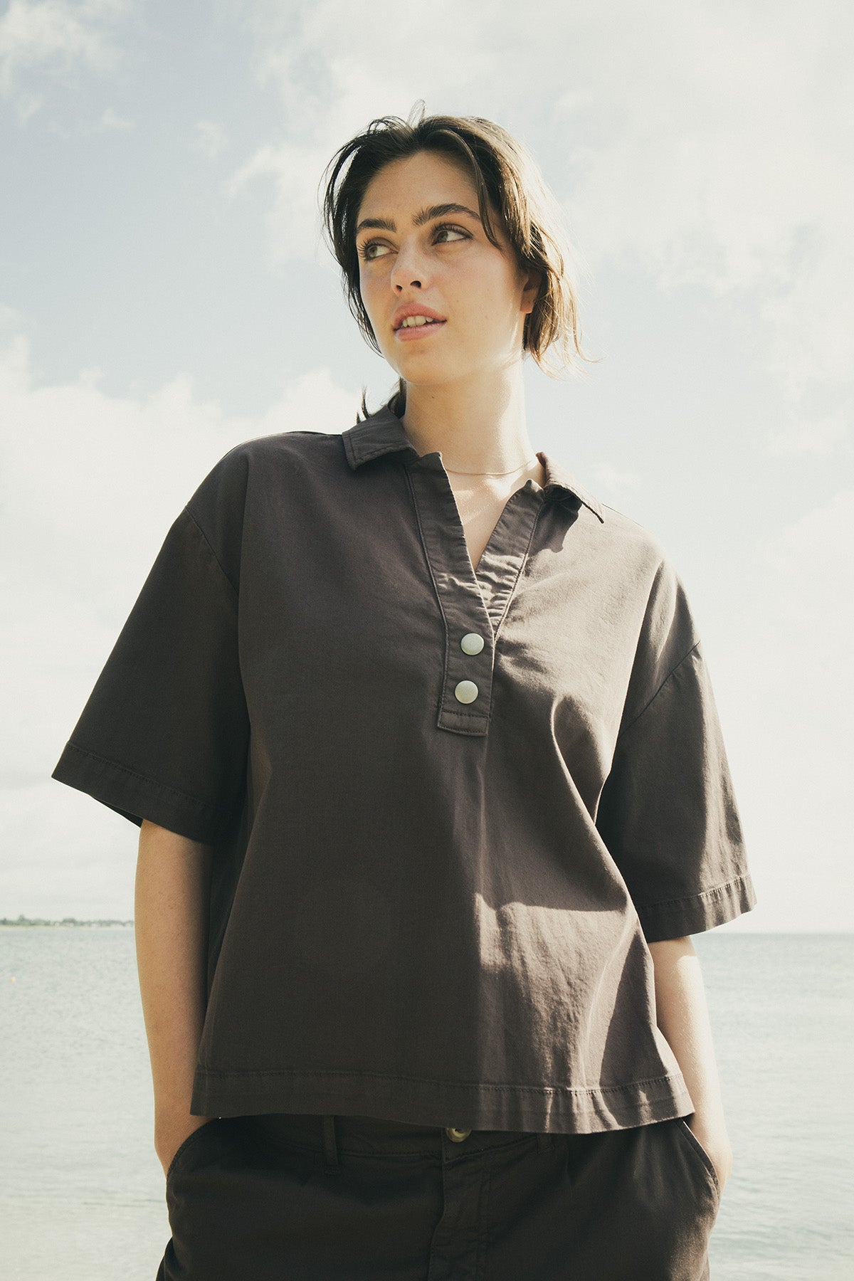 Hanne Shirt - Brown