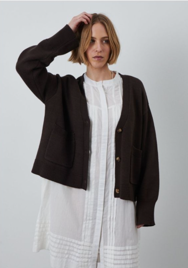 Dagmar Cardigan - Brown