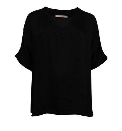 Mille S/S Blouse - Black