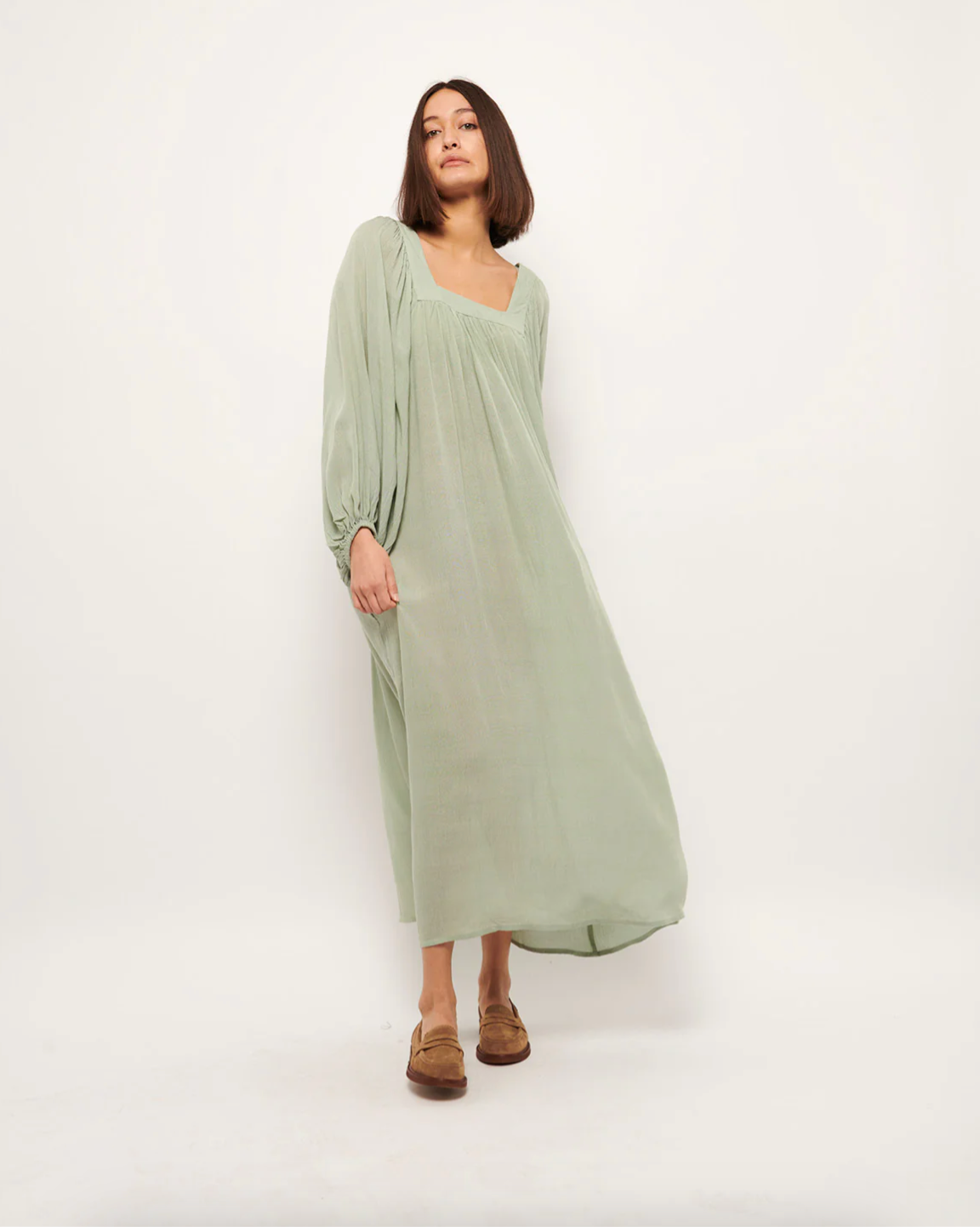 Saga Dress - Mint Green