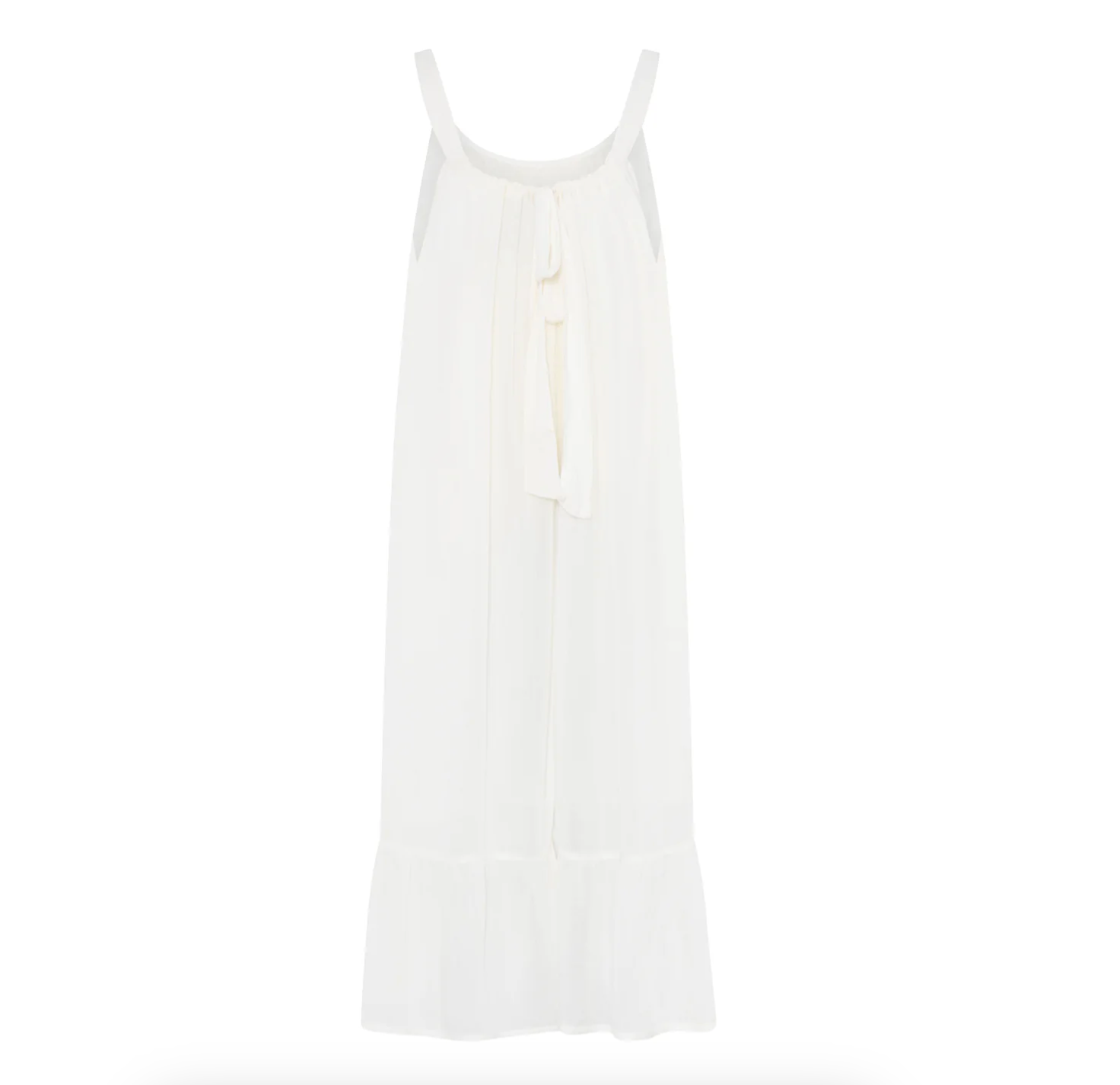 Line Dress - White