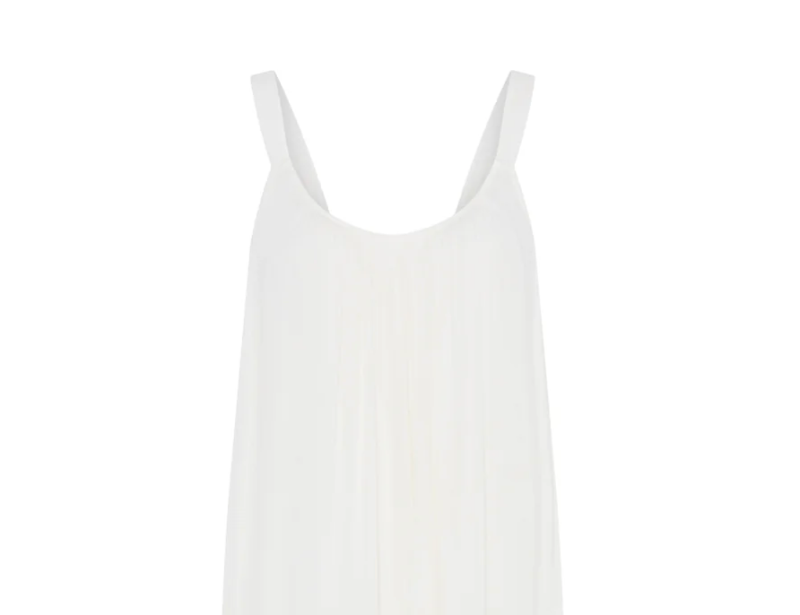 Line Dress - White