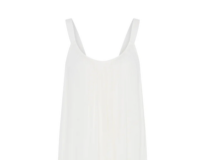 Line Dress - White
