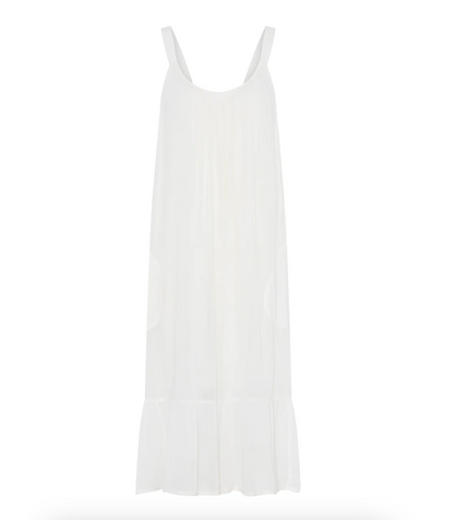 Line Dress - White