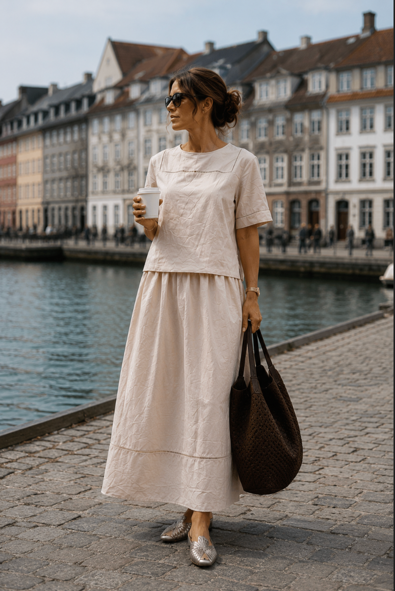 Lone Skirt - Light Rose