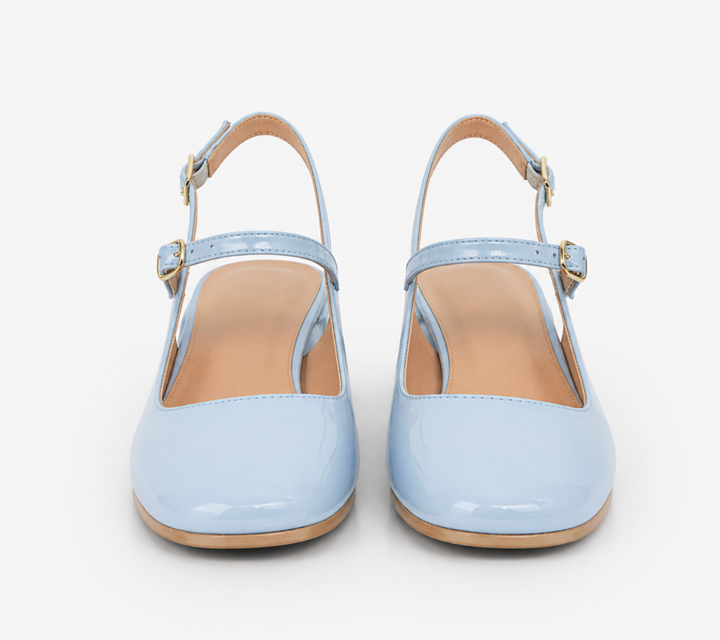 Lyon Slingback - Sky