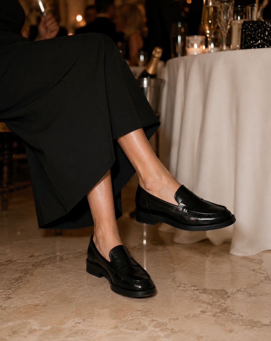 Frankie loafer - Black