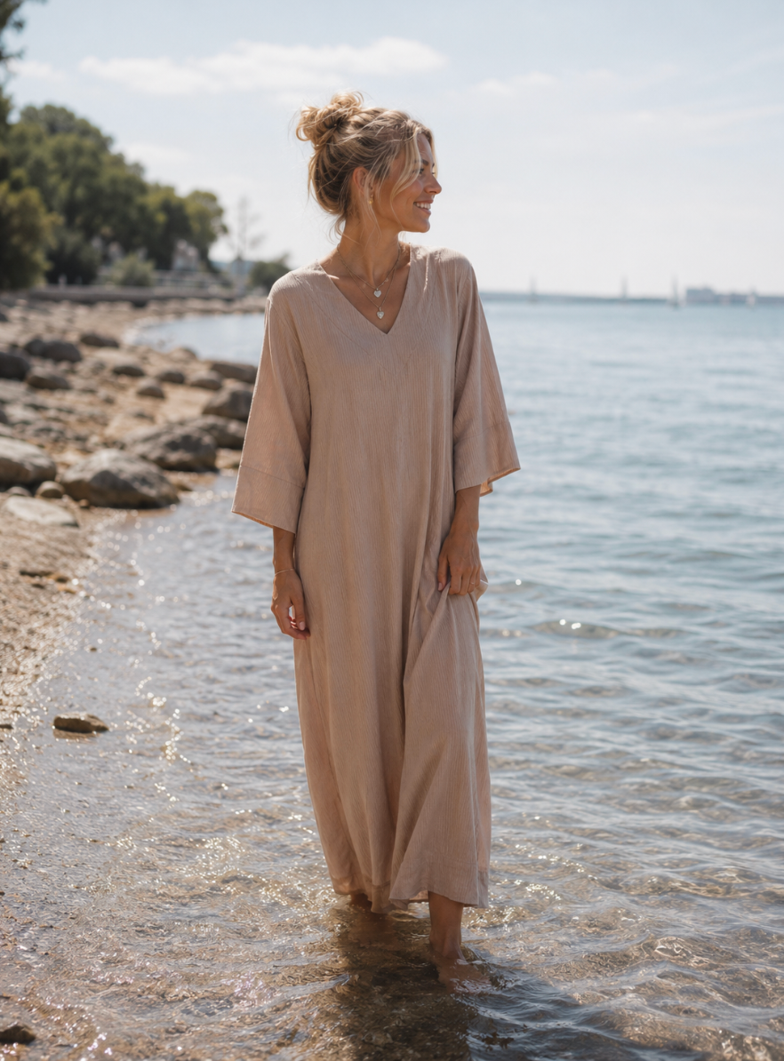 Liv dress Sand
