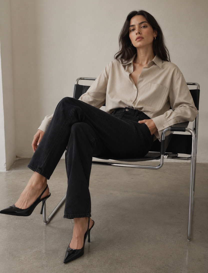 New Marlie Shirt - Sand