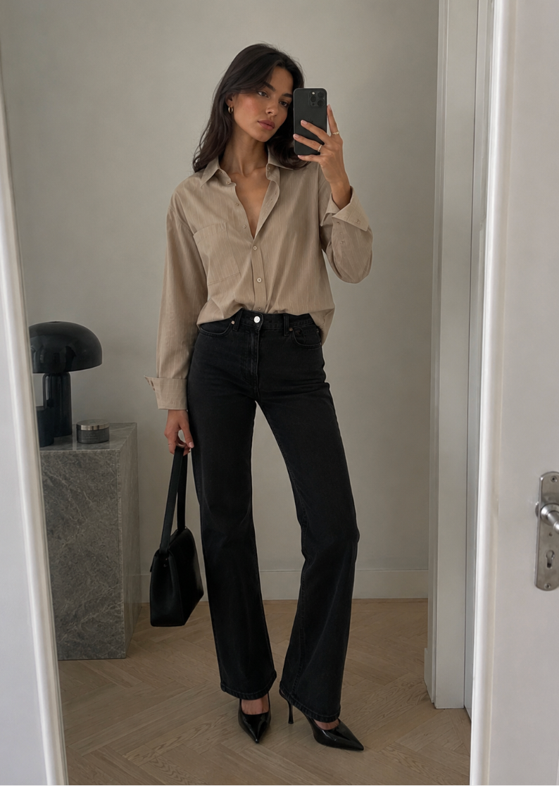 New Marlie Shirt - Sand