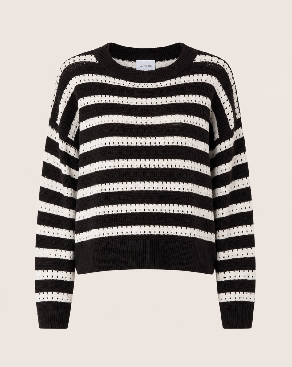 Rosalie Offwhite striped
