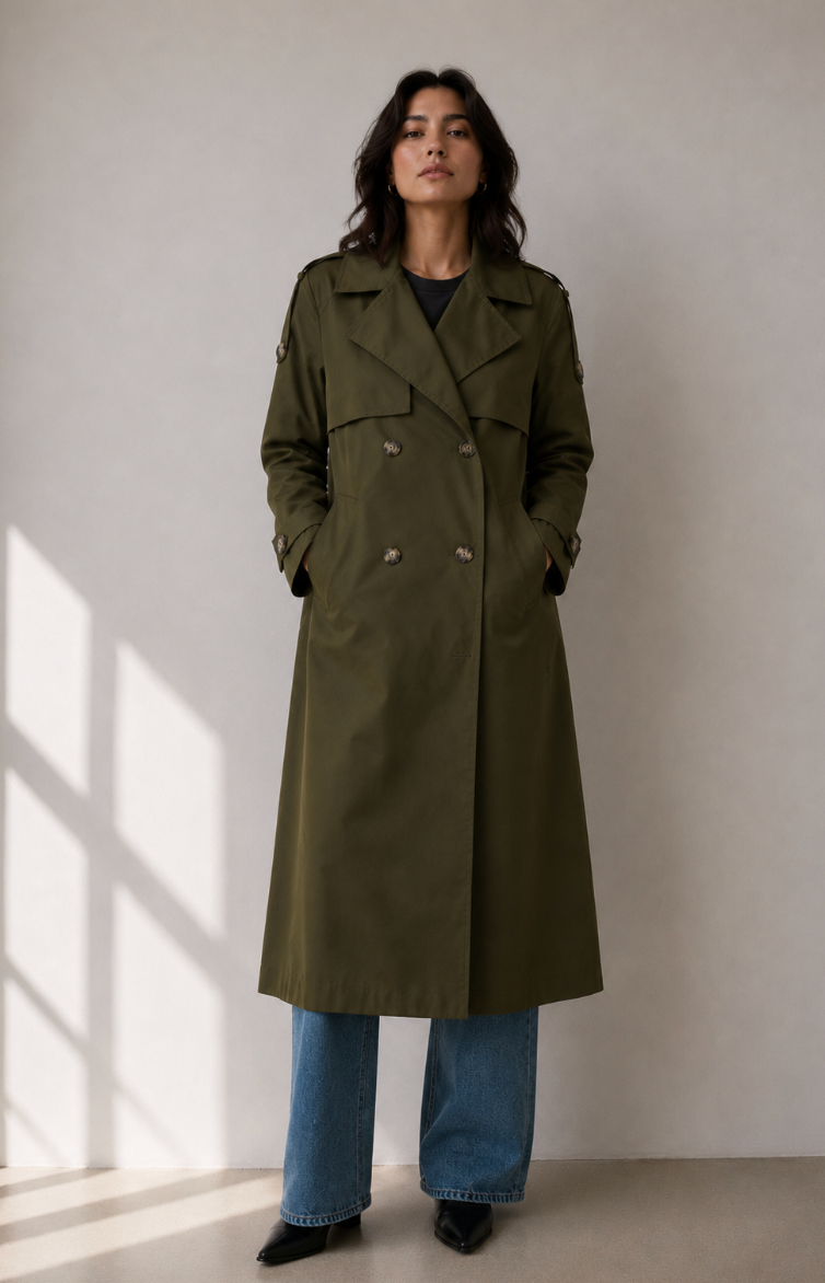 Siw Trenchcoat - Dark Army