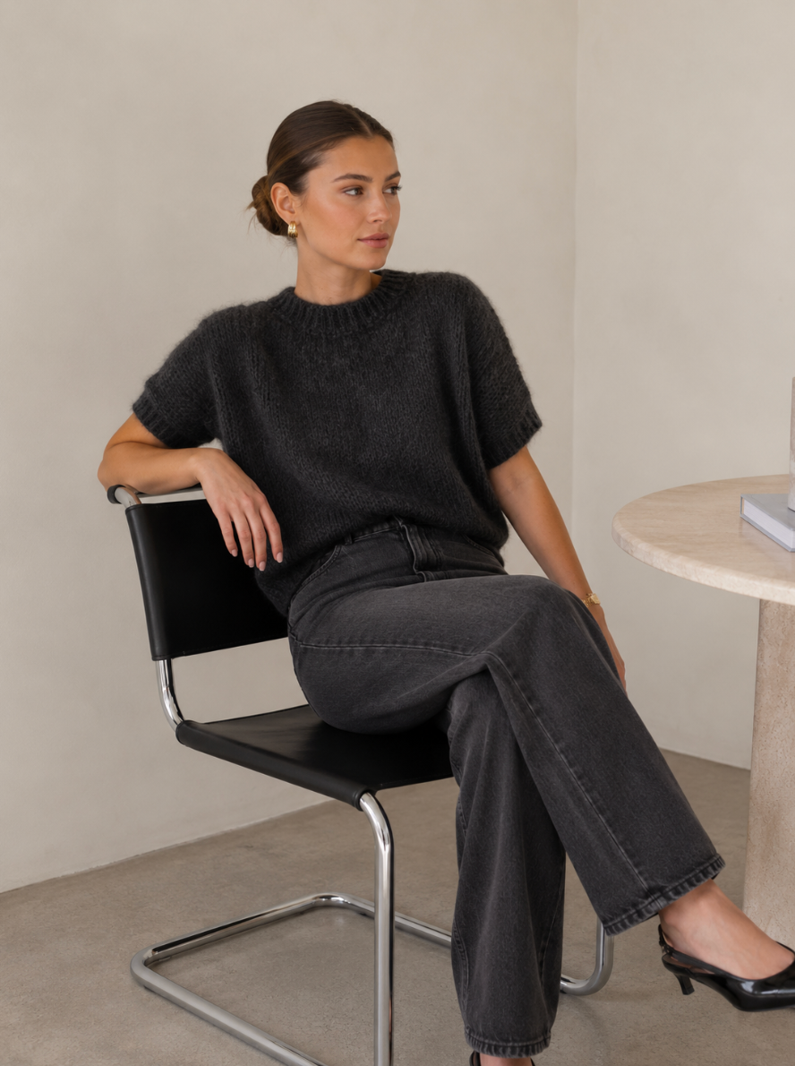 Sally knit - Dark Grey