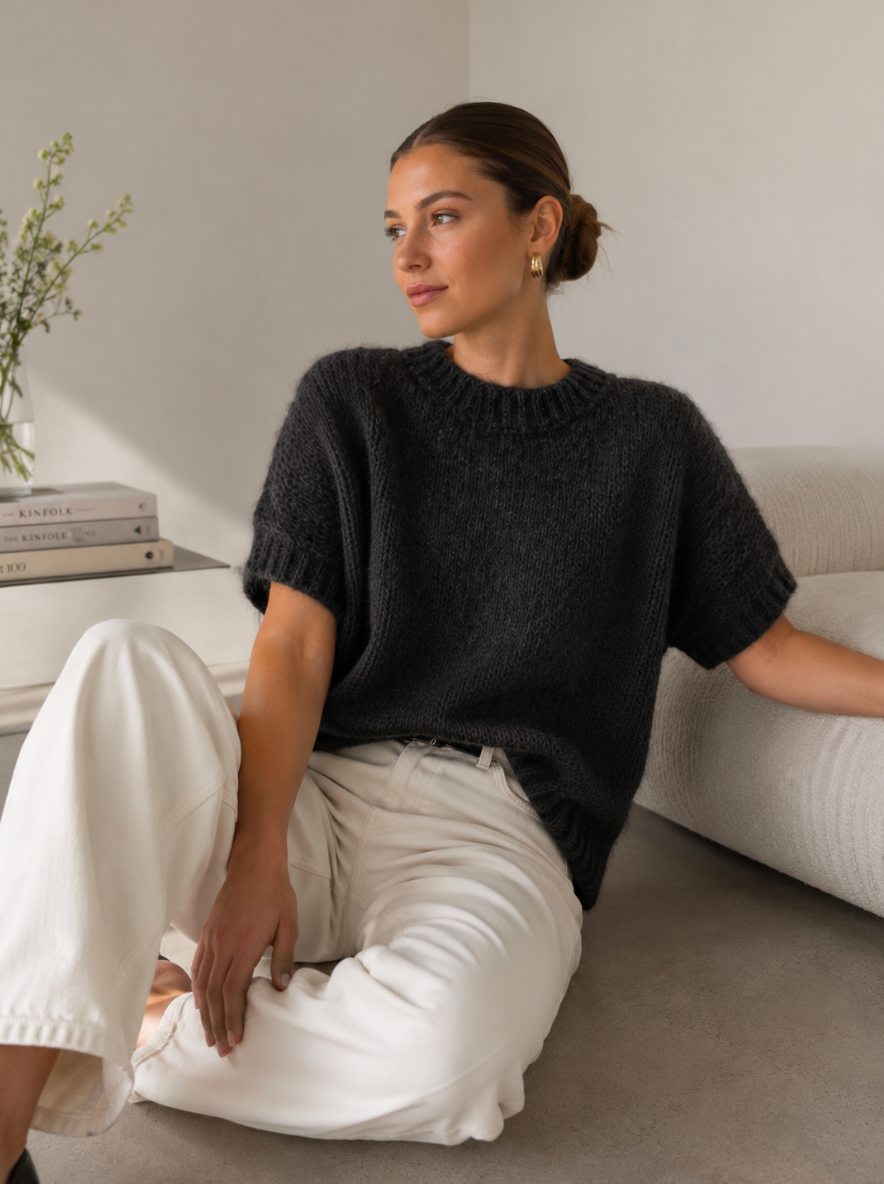 Sally knit - Dark Grey