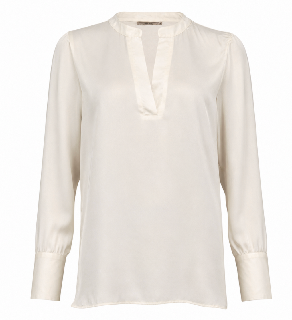 Mille L/S Blouse - Ivory