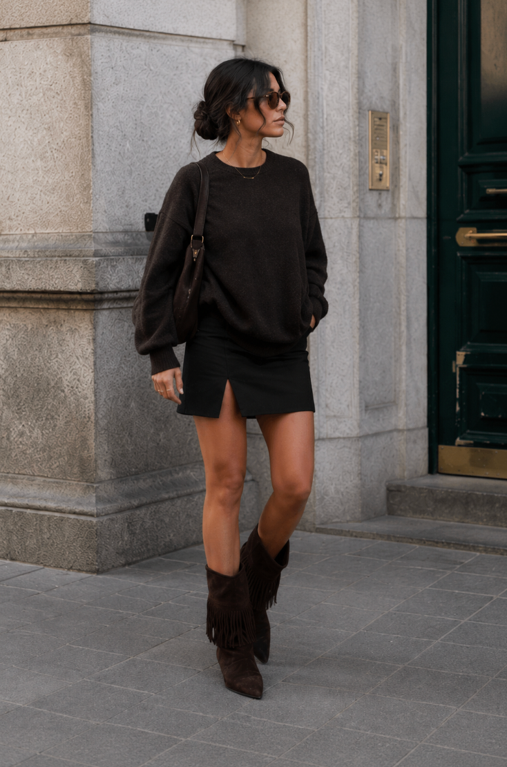 Kaia Suede Mocco