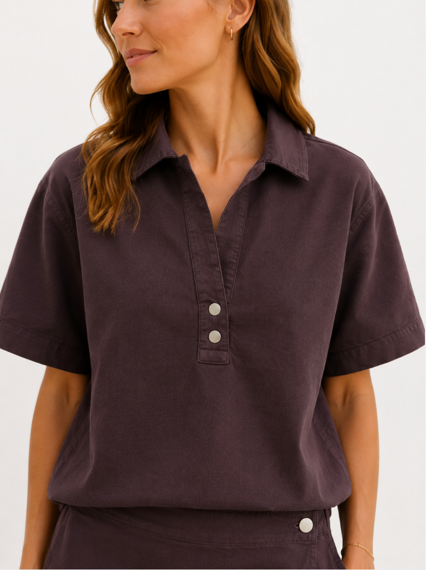 Hanne Shirt - Brown