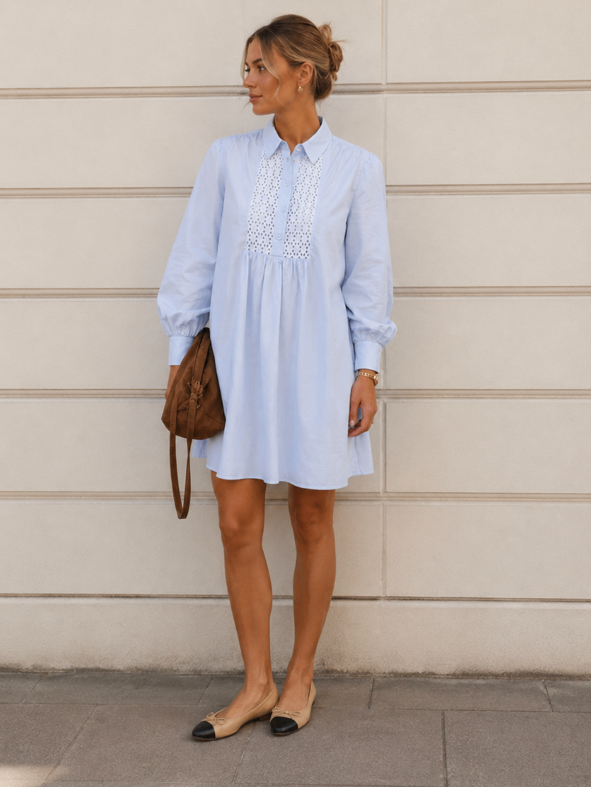 Alicia dress Light blue