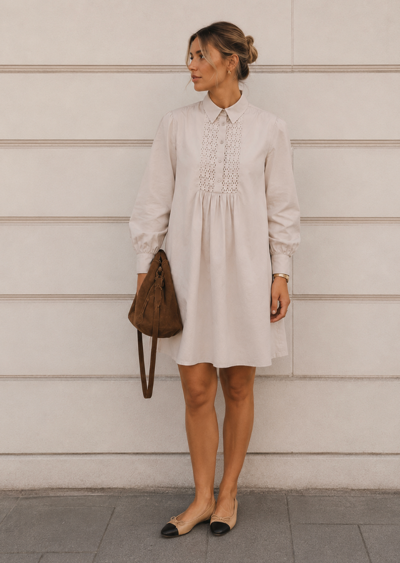 Alicia dress Sand