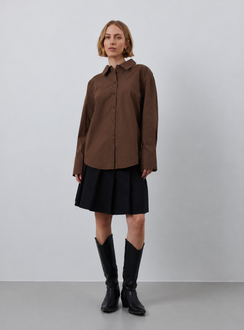 Anna Shirt - Brown