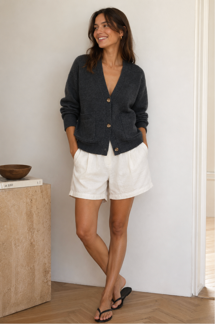 Dagmar Cardigan - Dark Gray