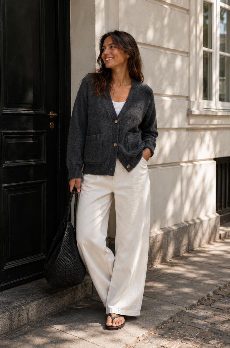 Dagmar Cardigan - Dark Gray