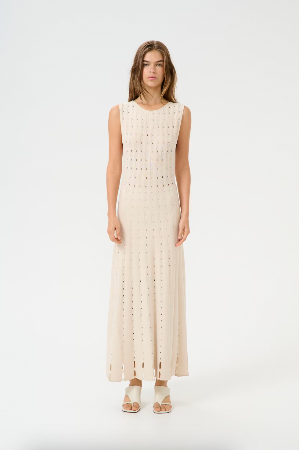 MurielGZ Dress White – fustan e bardhë nga Gestuz