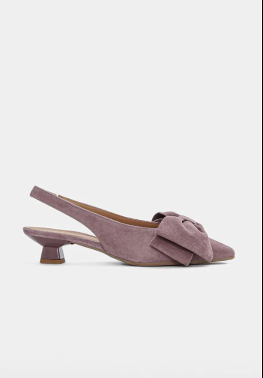 Rose suede Slingback Lilac nga Bukela