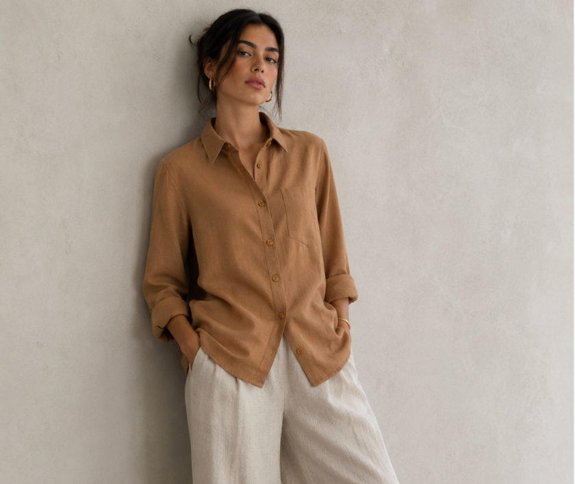 Jannie Shirt, Earth – këmishë nga La Rouge