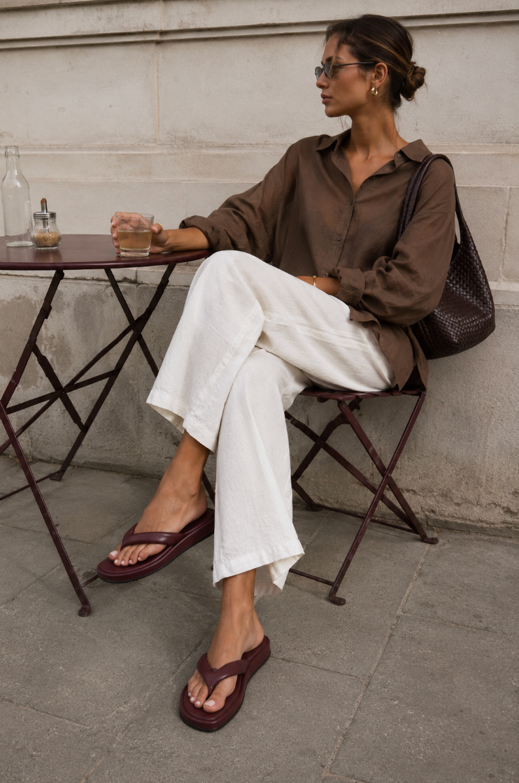 Eve Sandaler, Oxblood – këpucë nga Bukela