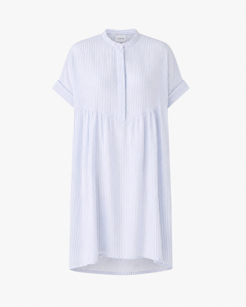 Ghita Dress - Light Blue Stripe